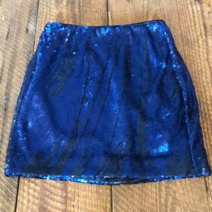 BeBe sequined skirt NWT